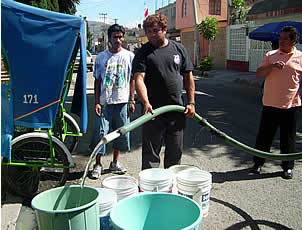 Carencia de agua